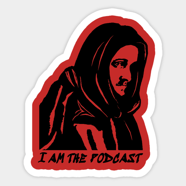 Darth Chris Sticker by MoreCivilized